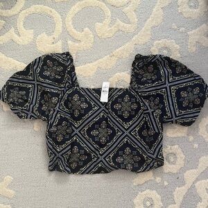 New floral shirt from loft size xl